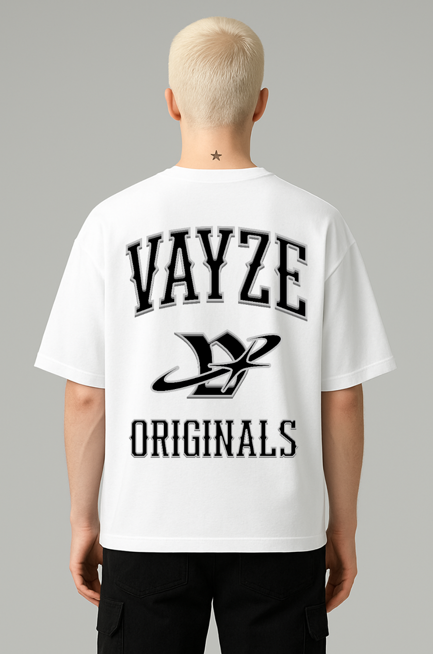 VAYZE ORIGINALS TEE BLACK